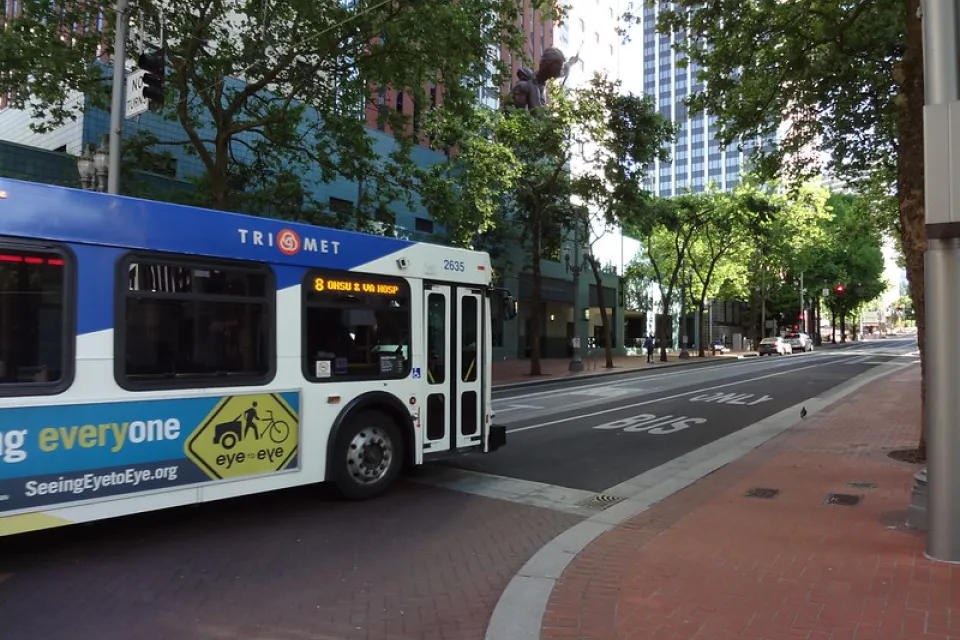 Portland Bus Lane